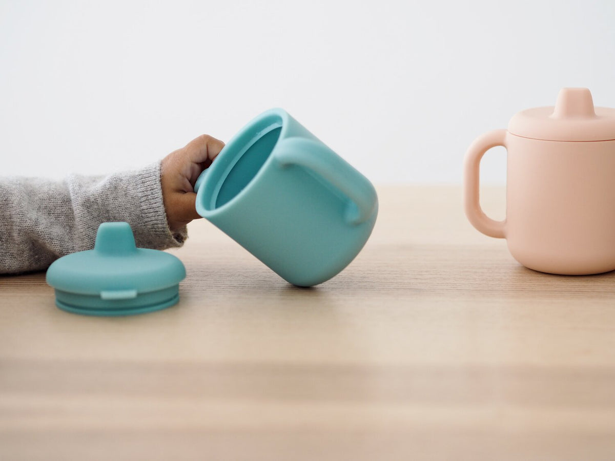 Silicone Sippy Cup - Blue