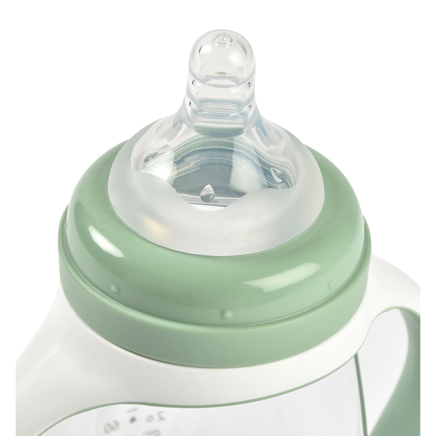 2 in 1 Bottle to Sippy Learning Cup 210ml - Sage Green