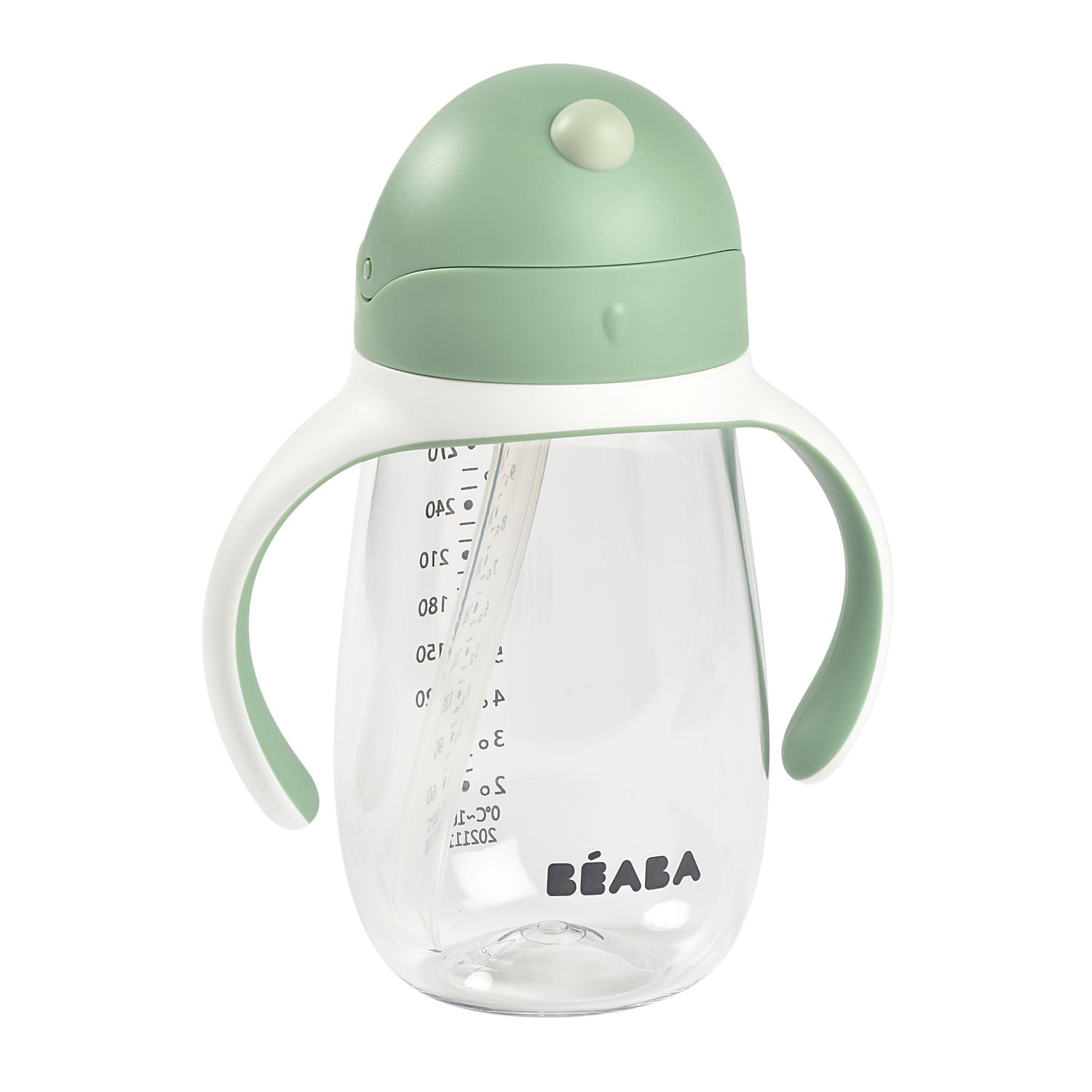 Beaba Straw Cup 300ml - Sage Green