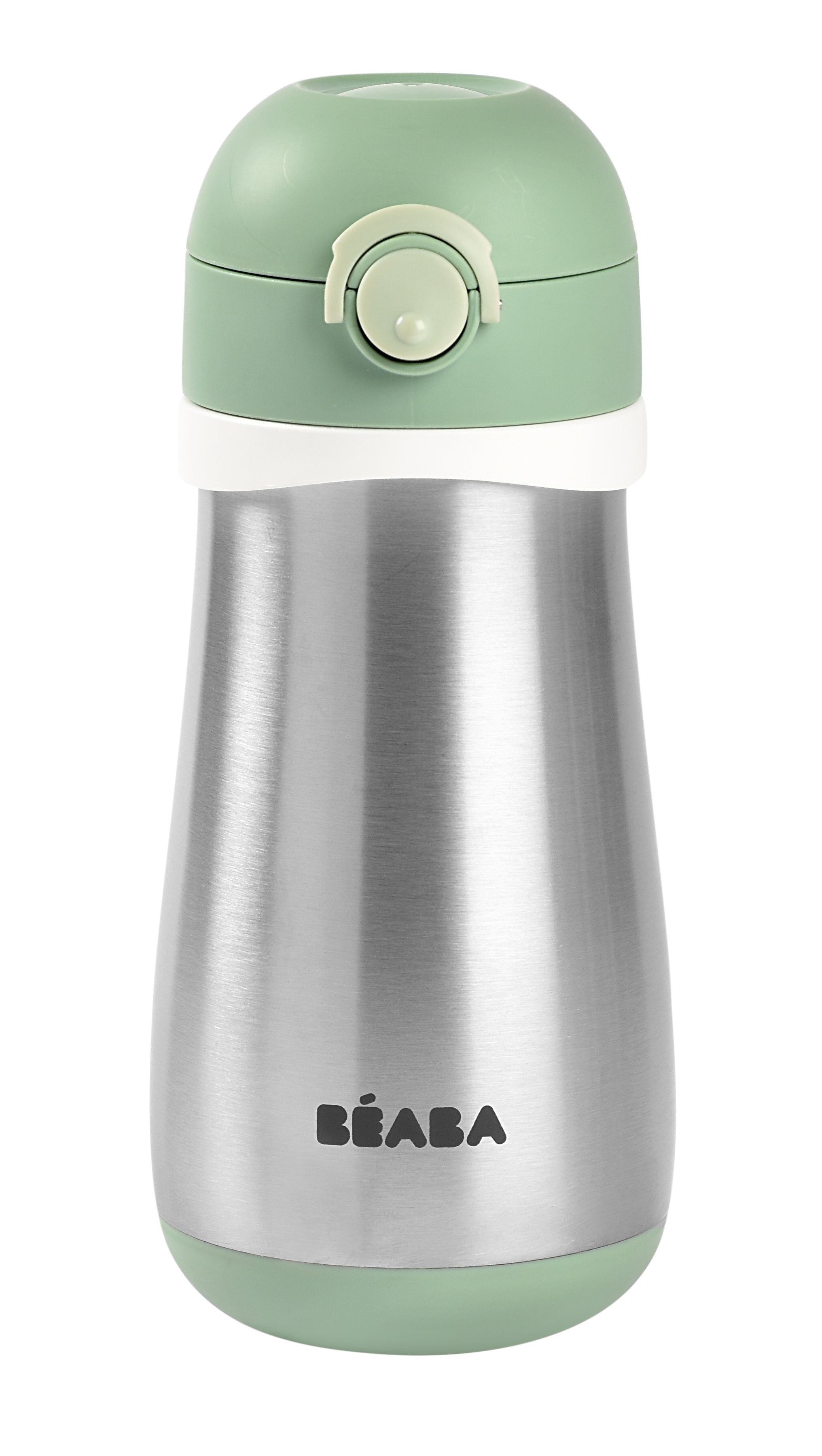 Stainless Steel Spout Bottle 350ml - Sage Green