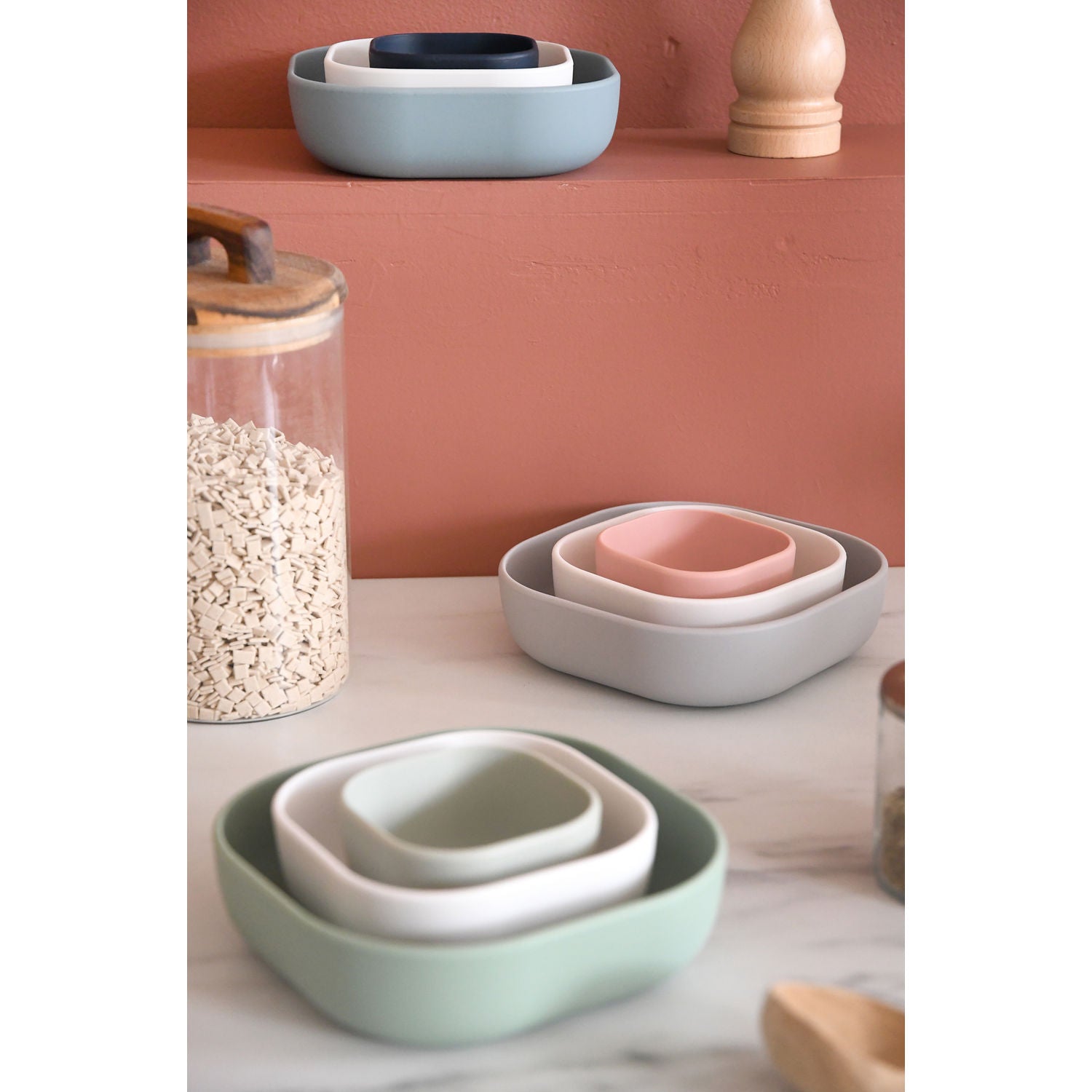 Silicone Nesting Bowl Set