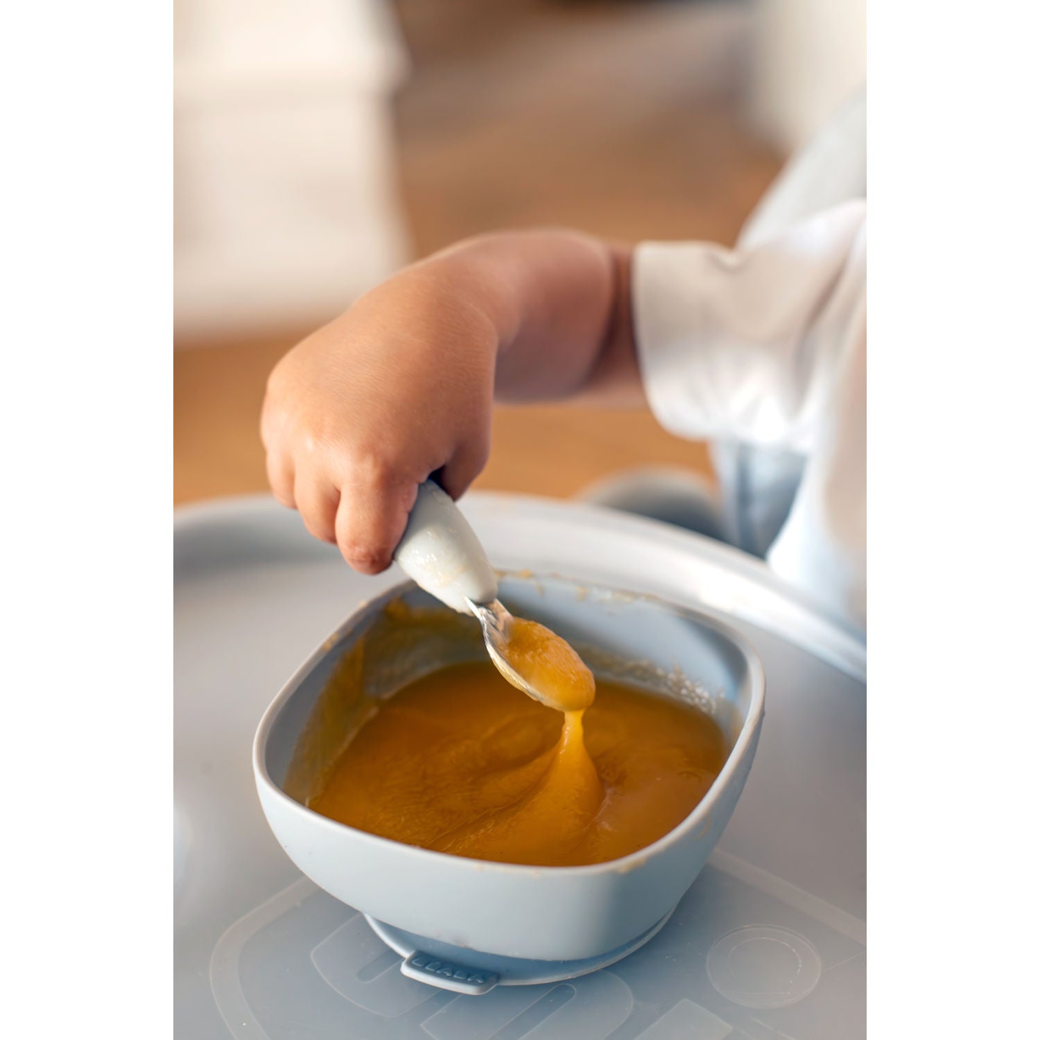 Fork & Spoon Stainless Steel Pre-Cutlery - Velvet Grey