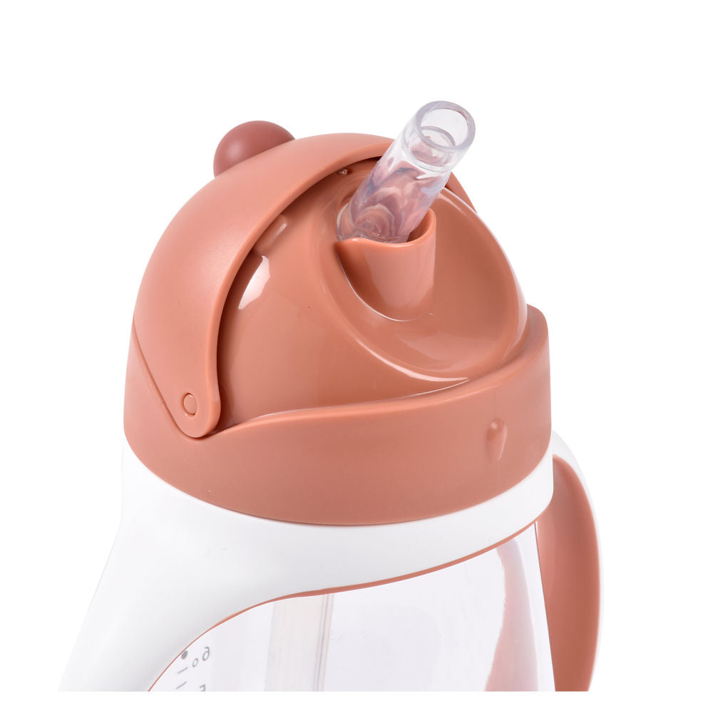 Beaba Straw Cup 300ml - Terracotta