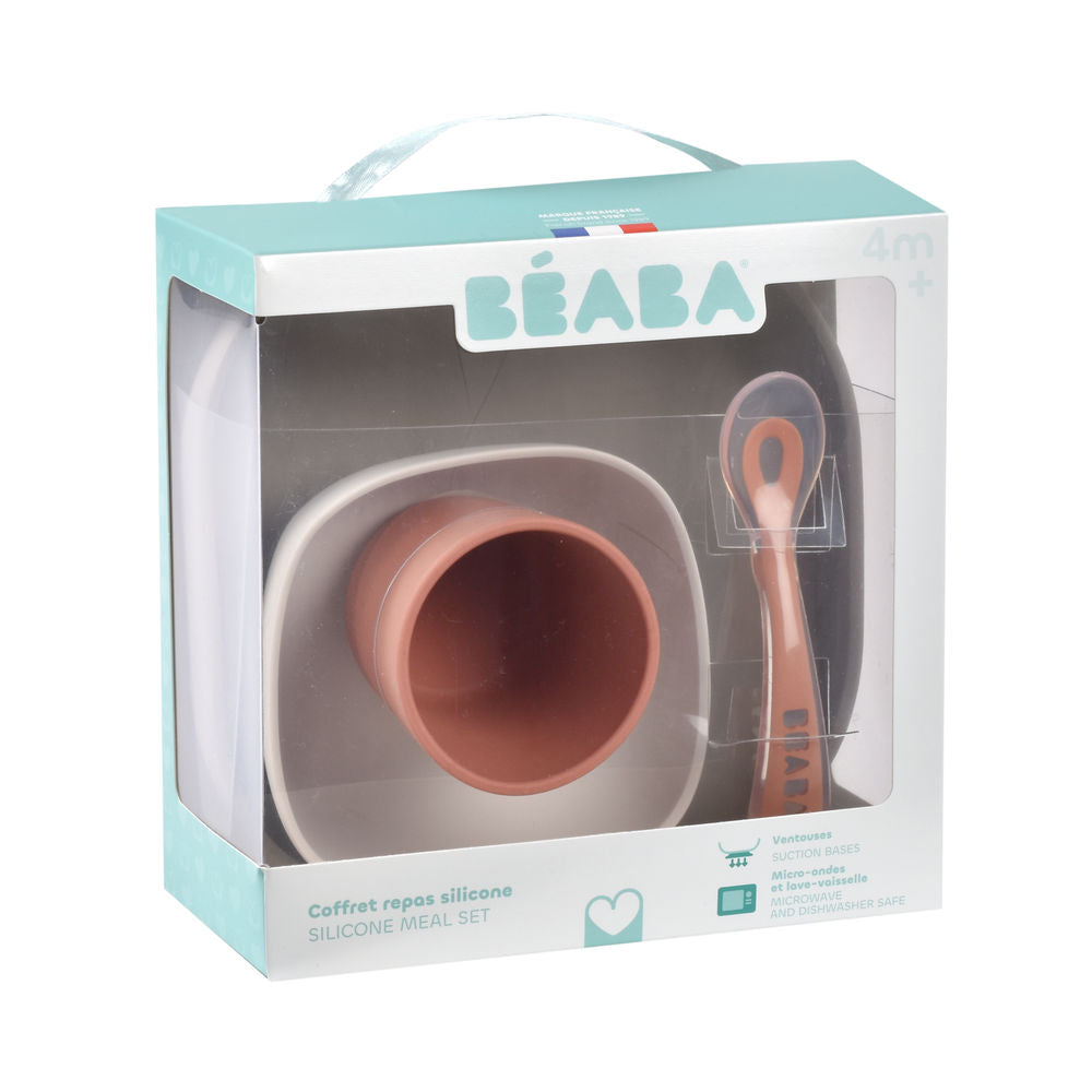 Silicone Meal Set - Terracotta