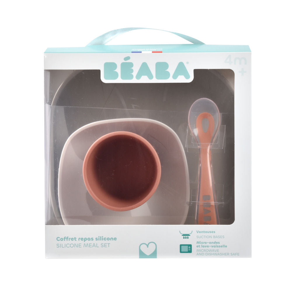 Silicone Meal Set - Terracotta
