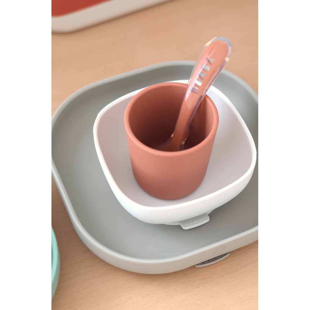 Silicone Meal Set - Terracotta