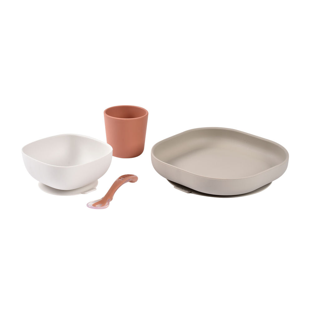 Silicone Meal Set - Terracotta