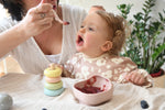 Silicone Suction Bowl - Cotton Candy