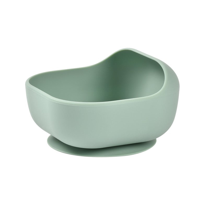 Silicone Suction Bowl - Sage Green