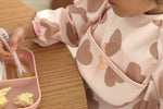 Silicone Suction Divided Plate & Spoon - Cotton Candy