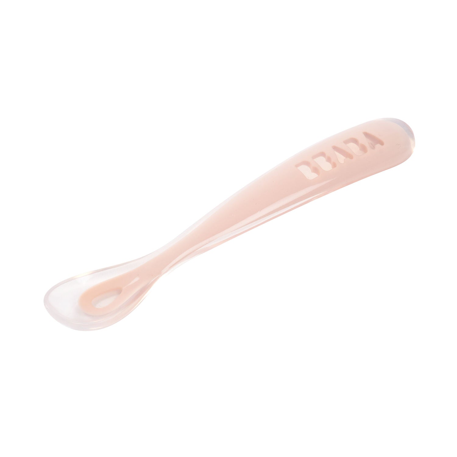 Beaba 1st Stage Silicone Spoon - Cotton Candy