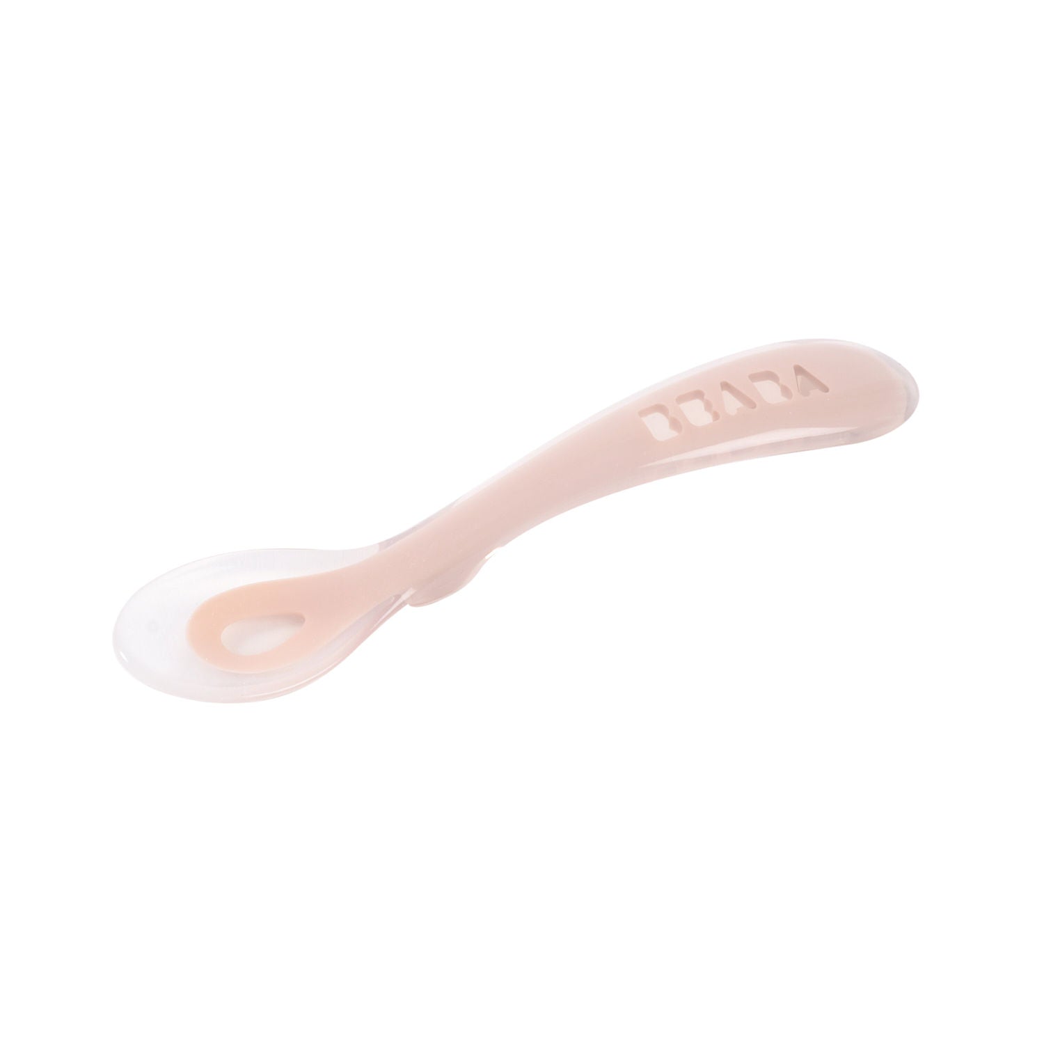 Beaba 2nd Stage Soft Silicone Spoon - Cotton Candy