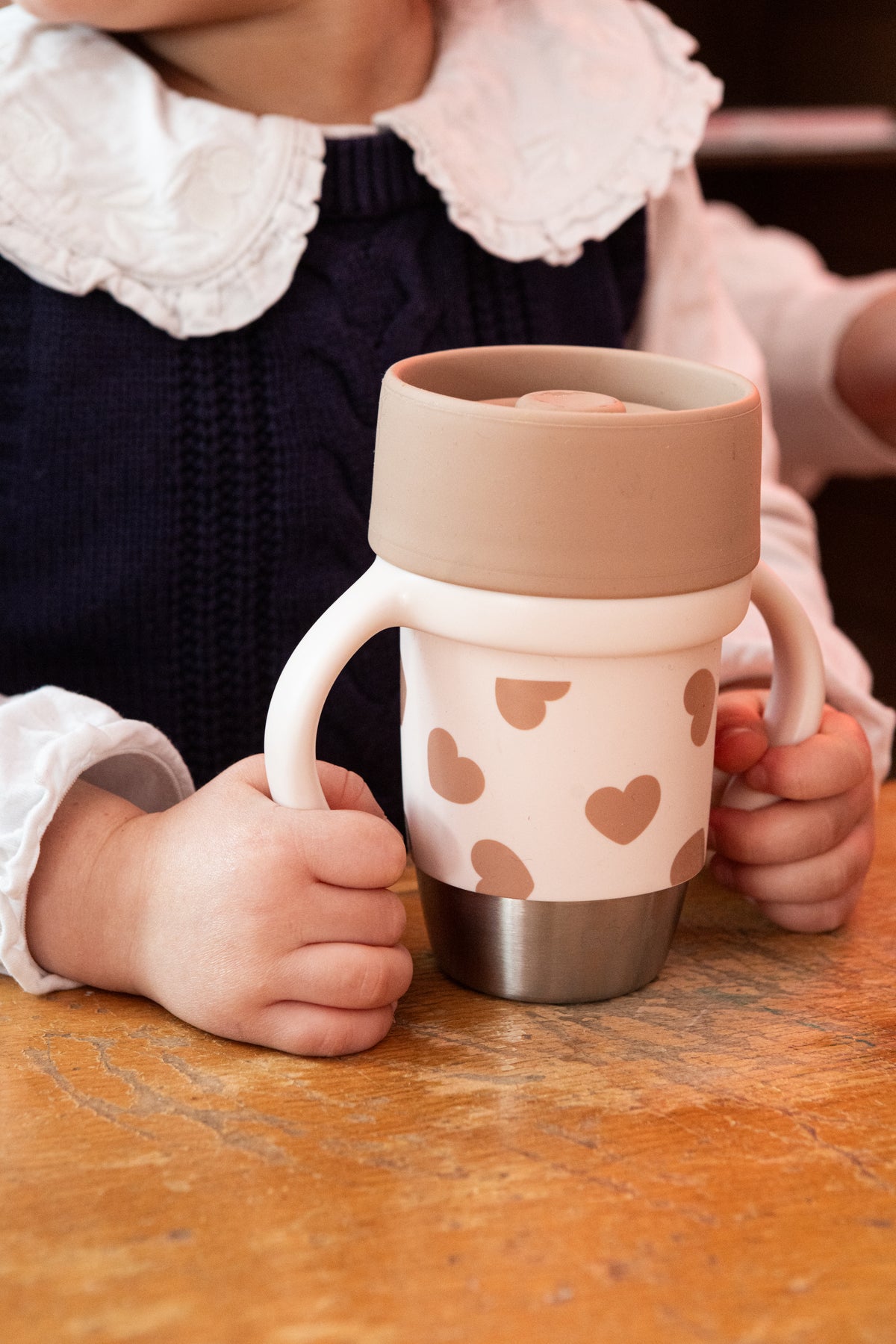 Click & Drink 360 Stainless Steel Learning Cup