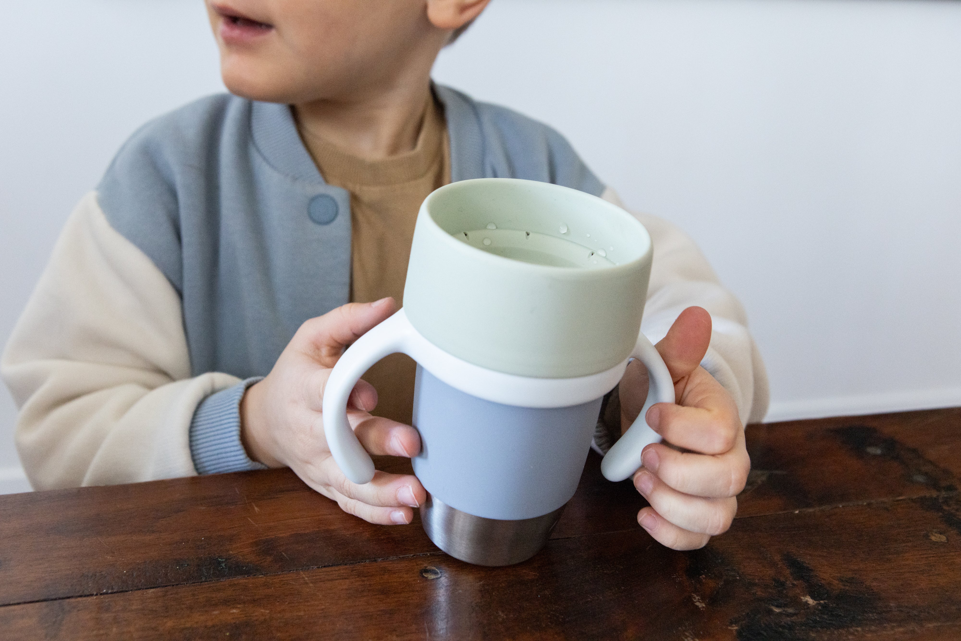 Click & Drink 360 Stainless Steel Learning Cup