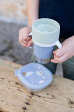 Click & Drink 360 Stainless Steel Learning Cup