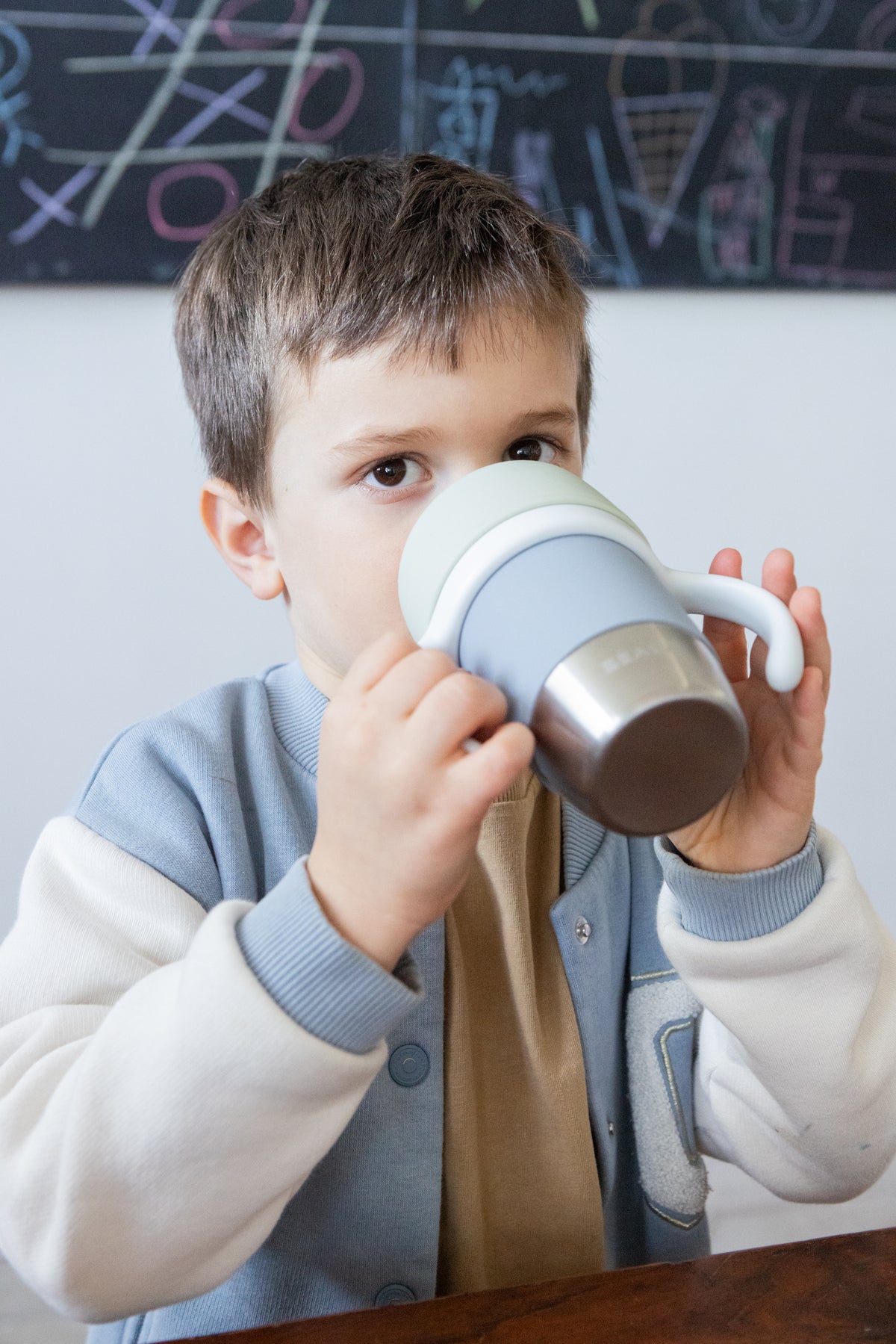 Click & Drink 360 Stainless Steel Learning Cup