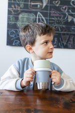 Click & Drink 360 Stainless Steel Learning Cup