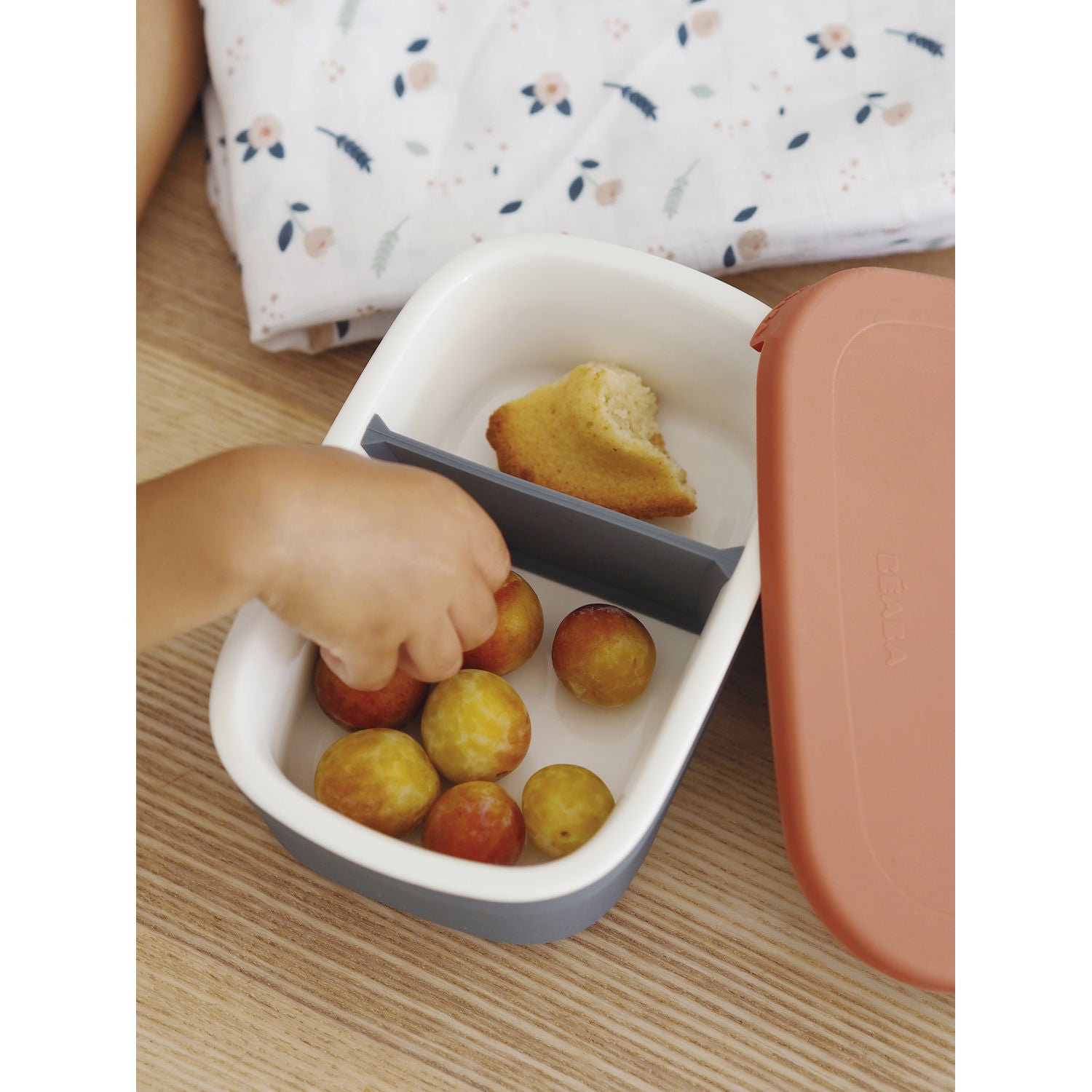 Ceramic Lunch Box - Mineral/Terracotta