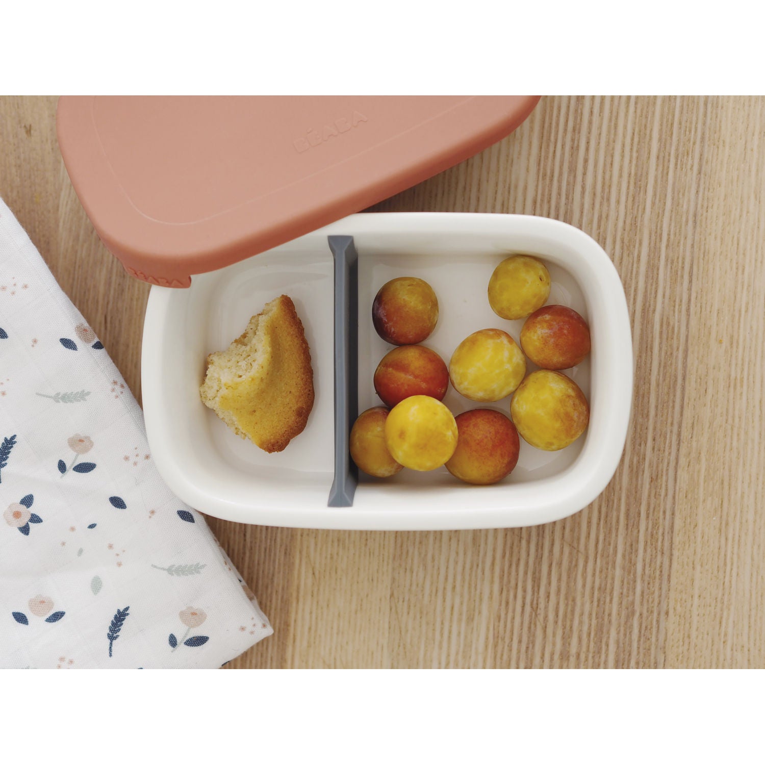 Ceramic Lunch Box - Mineral/Terracotta