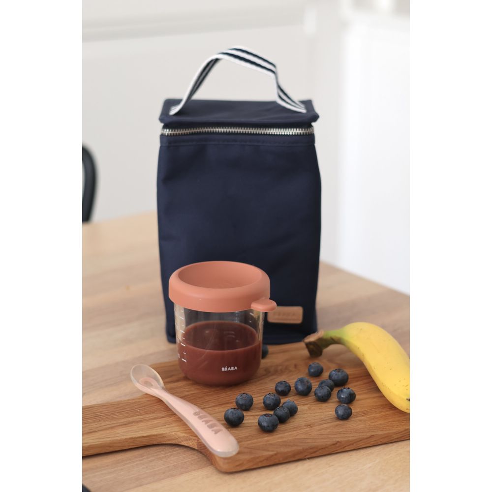 Glass Jar 250ml - Terracotta