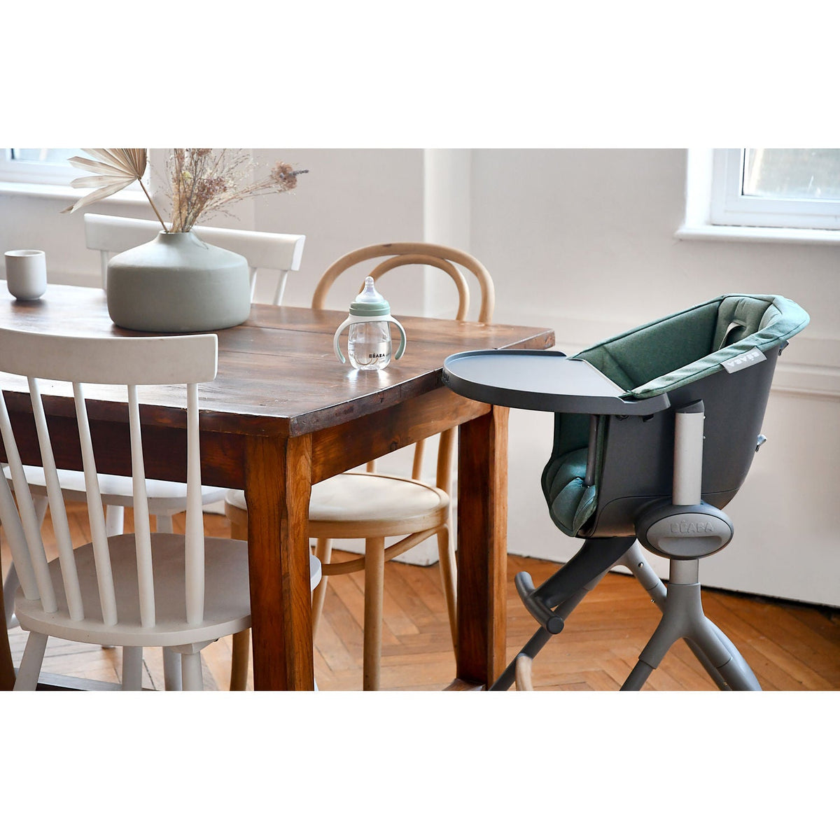 Up & Down High Chair Seat Cushion - Laurier