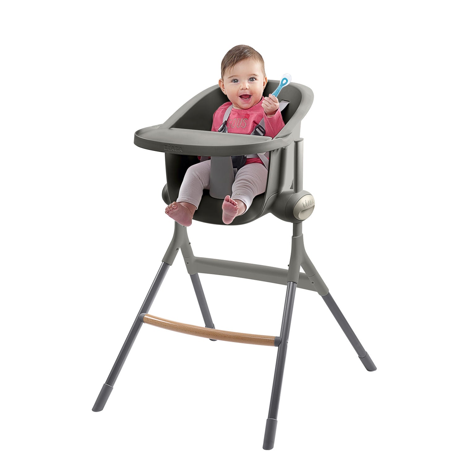 Up & Down Highchair - Mineral Grey
