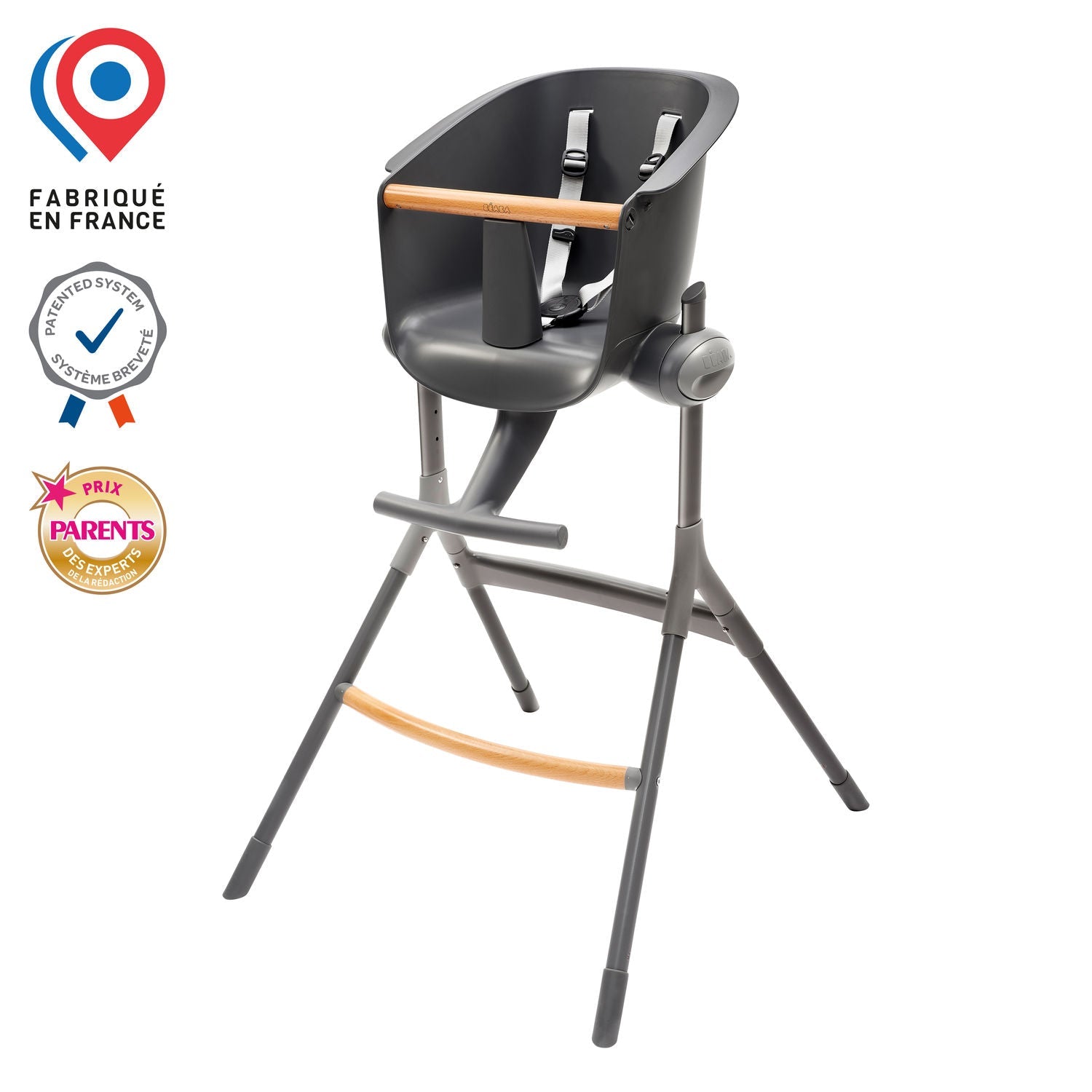 Up & Down Highchair - Mineral Grey