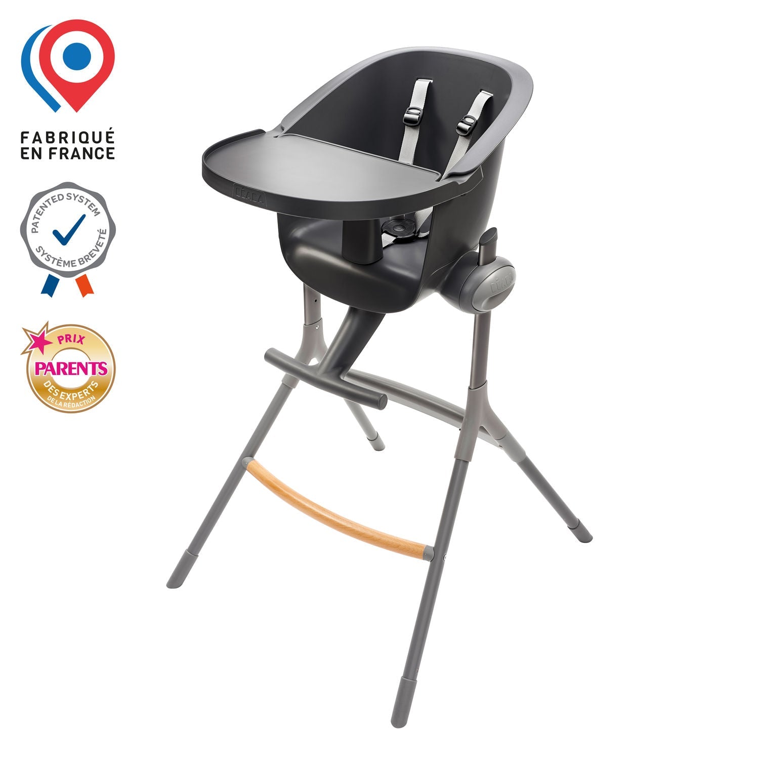 Up & Down Highchair - Mineral Grey