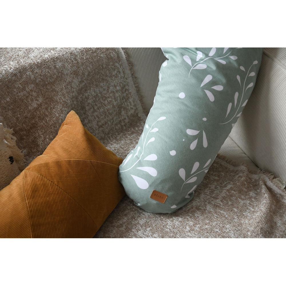 Beaba Big Flopsy Maternity & Nursing Pillow - Print Jersey Nature