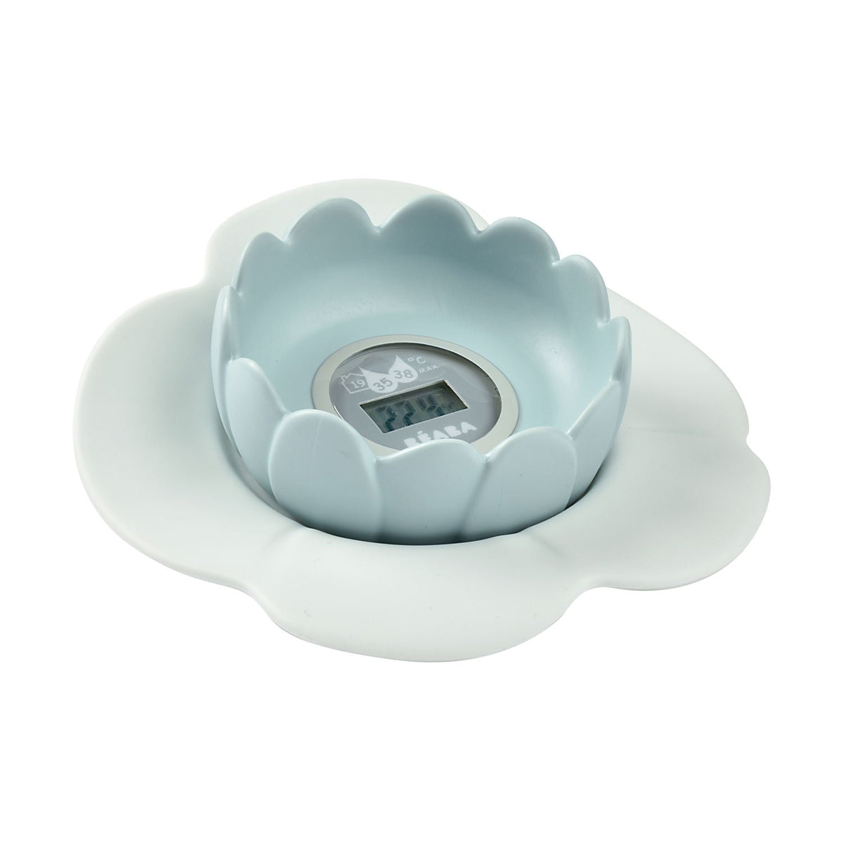 Lotus Bath Thermometer - Green