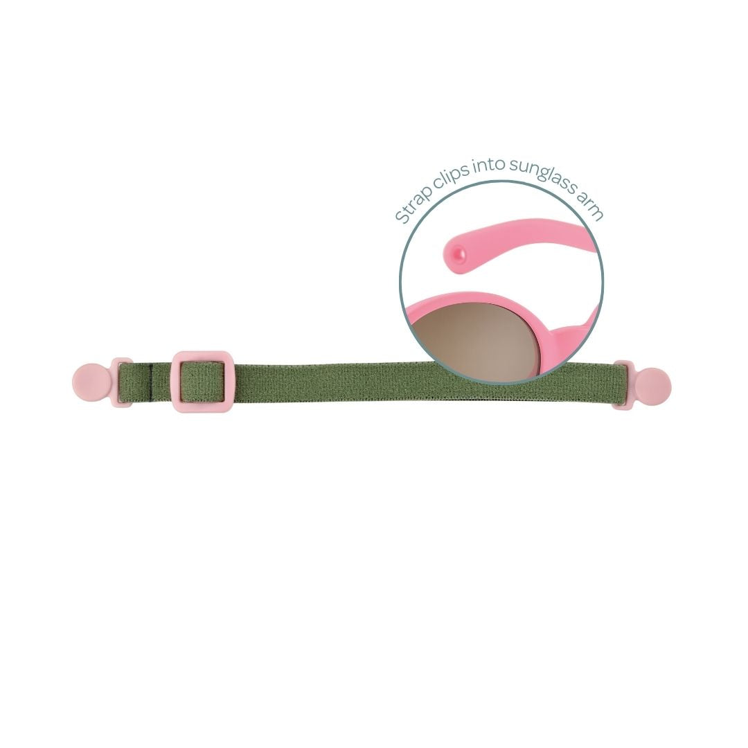 Beaba Joy Baby Sunglasses - Neon Pink - 9-24 Months