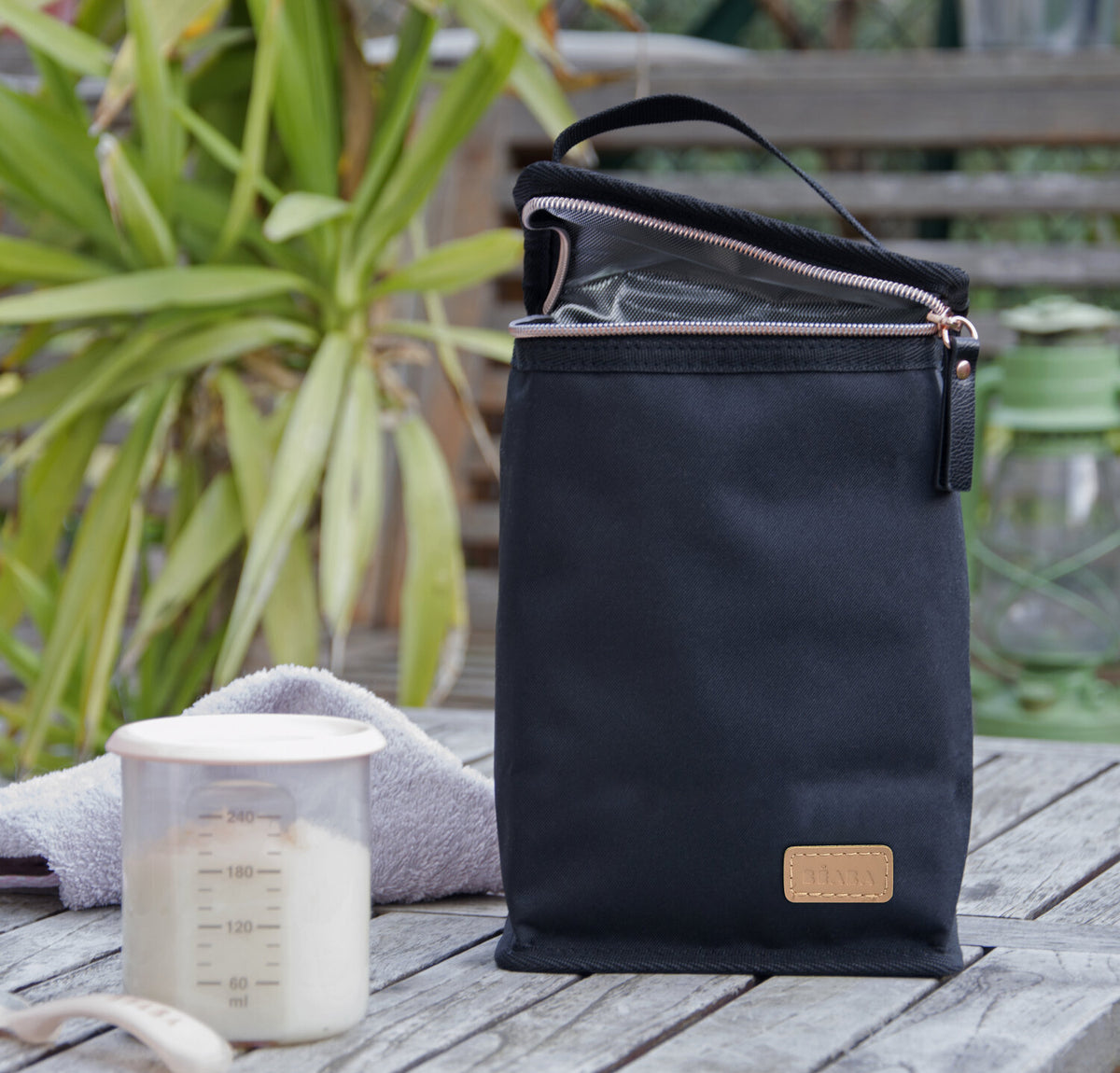 Insulated Lunch Bag - Black