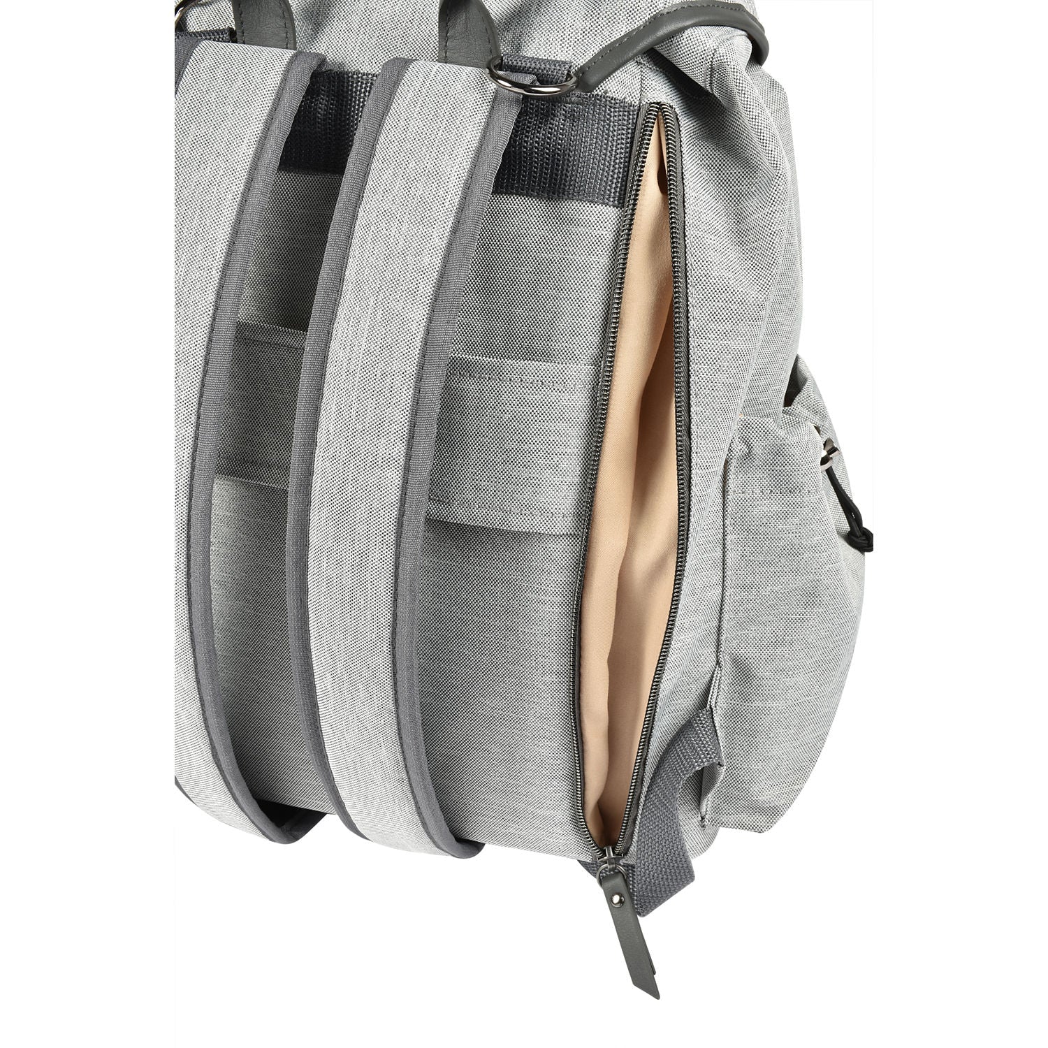 Beaba Vancouver Nappy Bag Backpack - Heather Grey