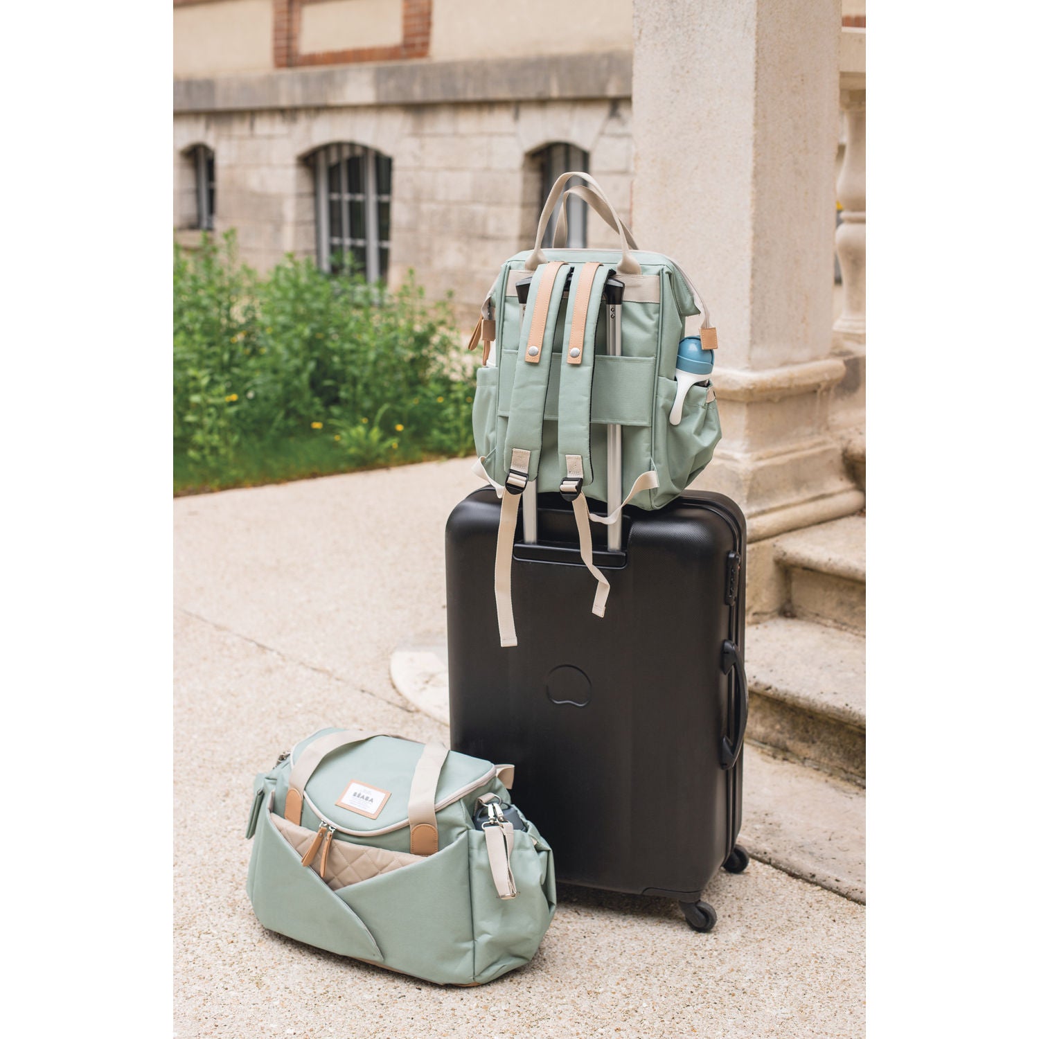 Sydney II Nappy Bag - Sage Green