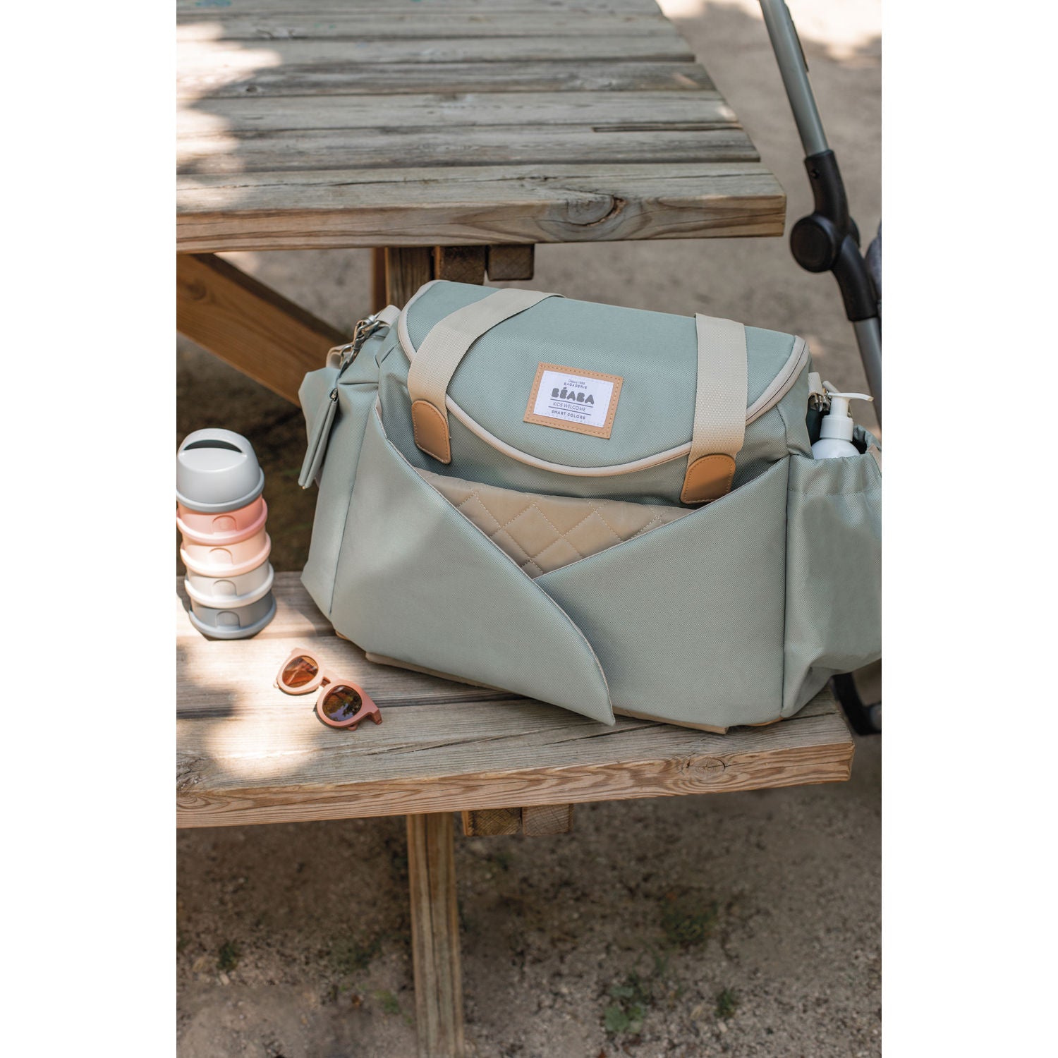 Sydney II Nappy Bag - Sage Green