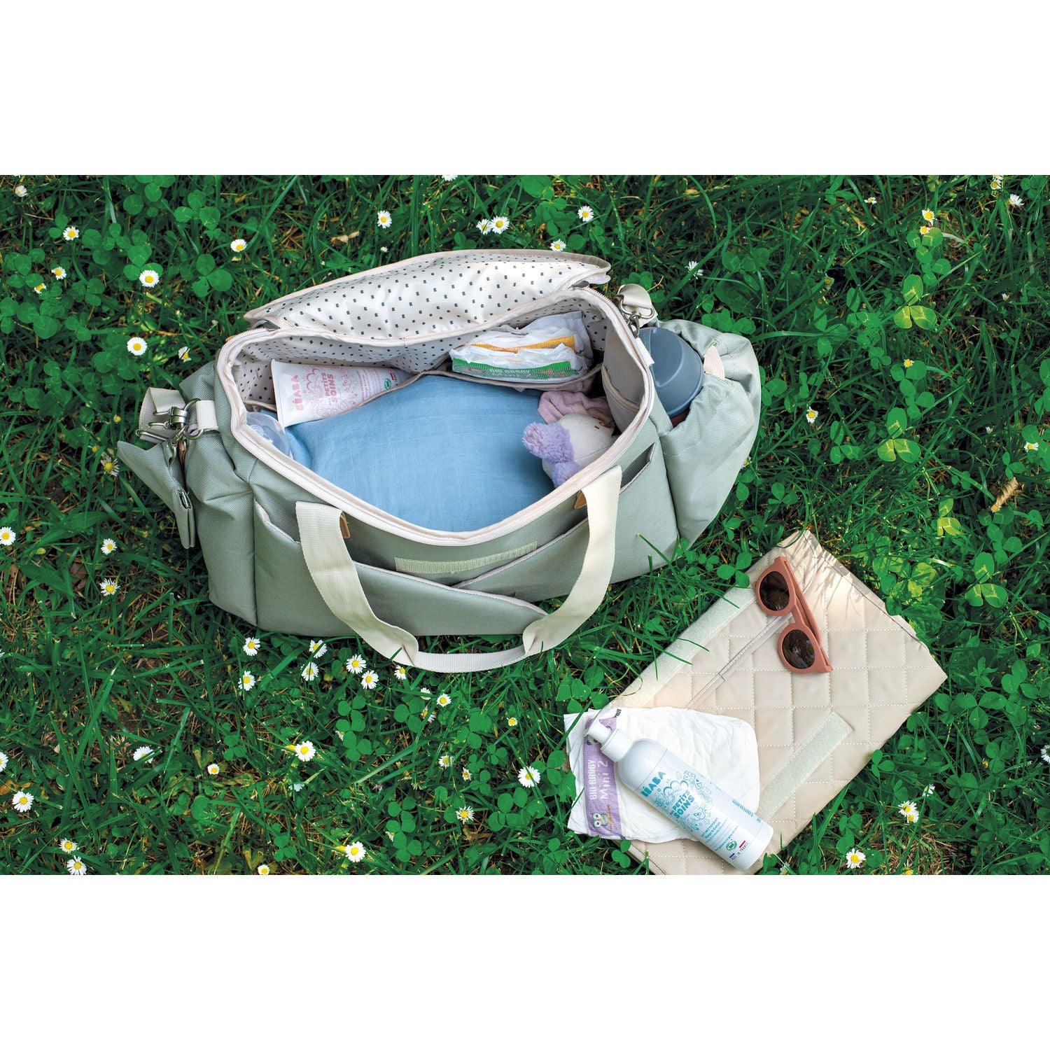 Sydney II Nappy Bag - Sage Green