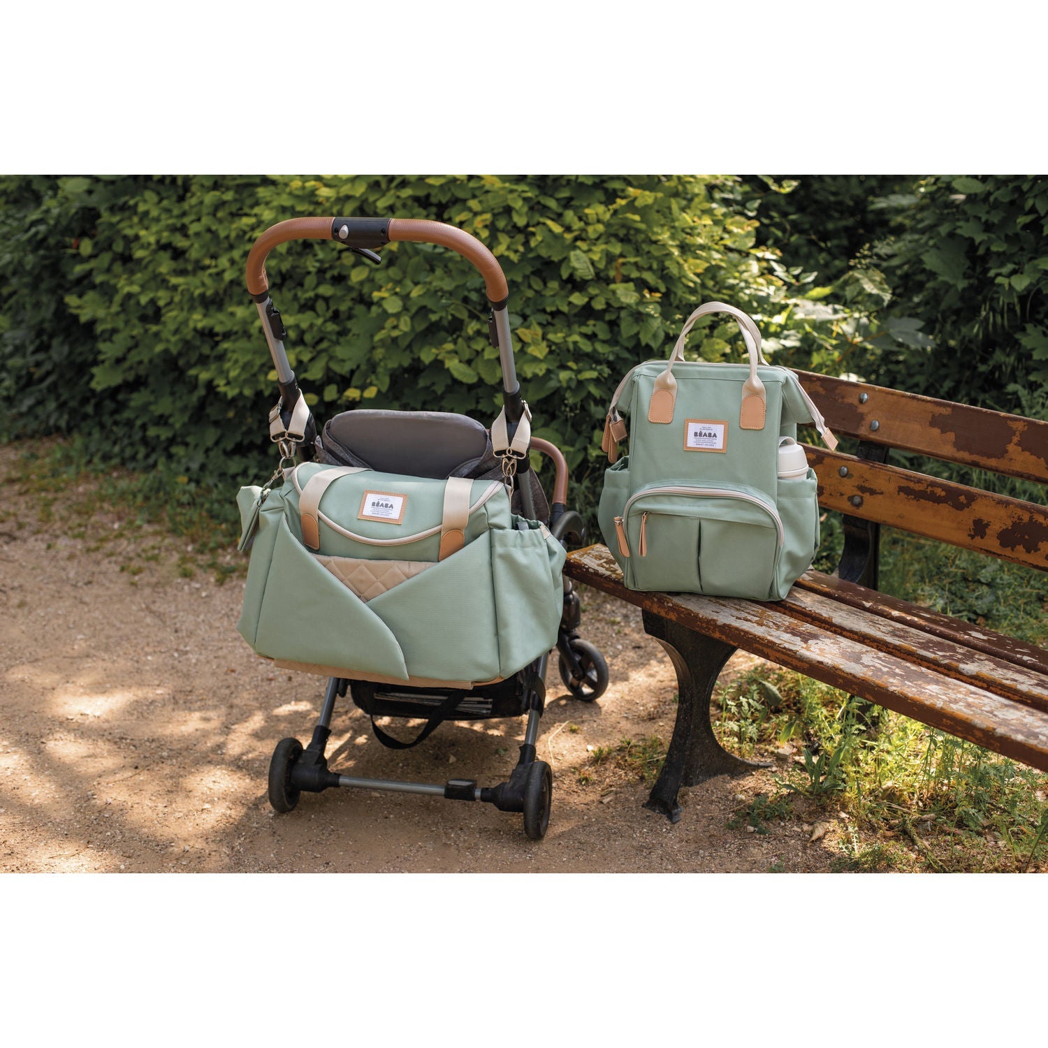 Sydney II Nappy Bag - Sage Green