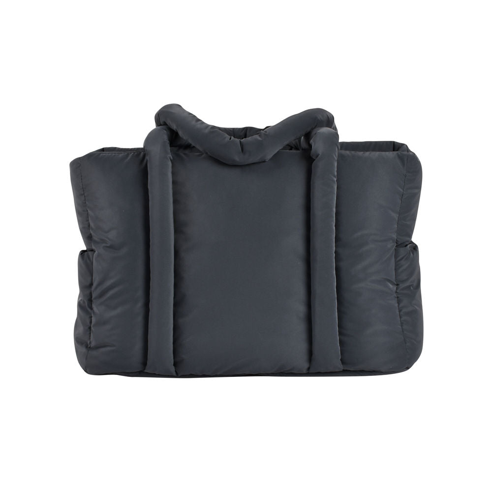 Paris Puffy Nappy Bag - Dark Grey
