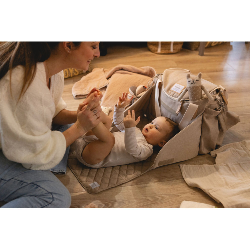 Sydney II Nappy Bag - Eco Clay