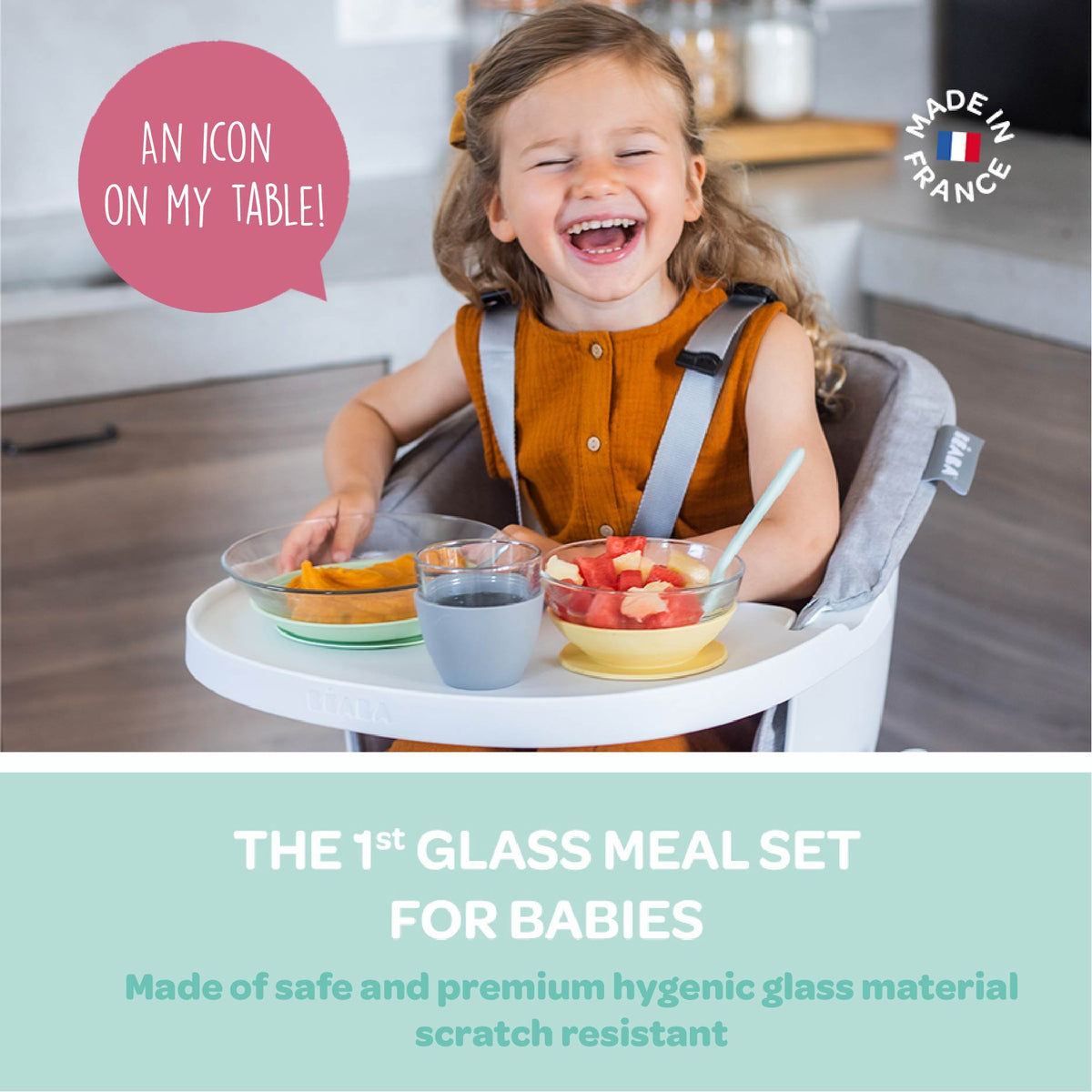 Glass Meal Set