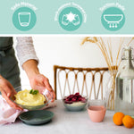 Glass Meal Set