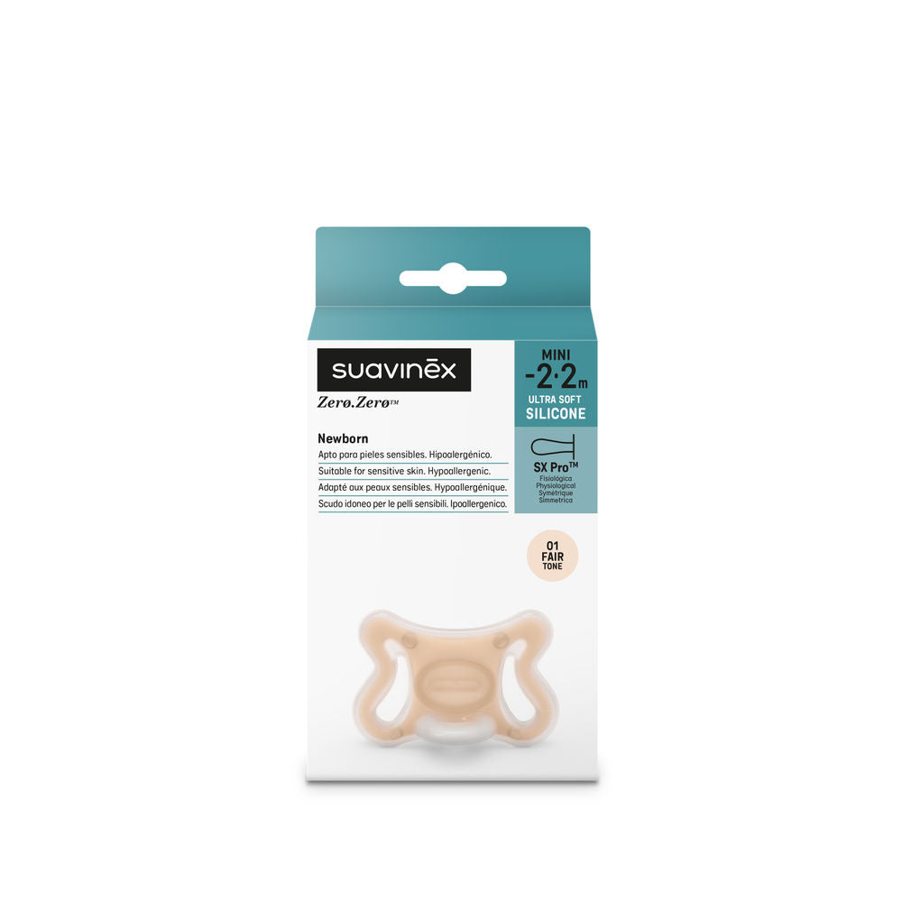 Zero Zero Physiological Silicone Soother -2 to 2 Months
