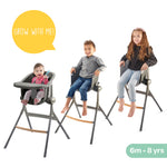 Up & Down Highchair - White