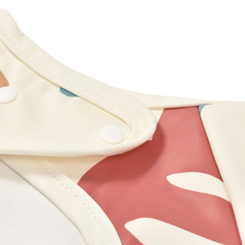 Beaba 2 in 1 Bib w/Removable Sleeves - Playful