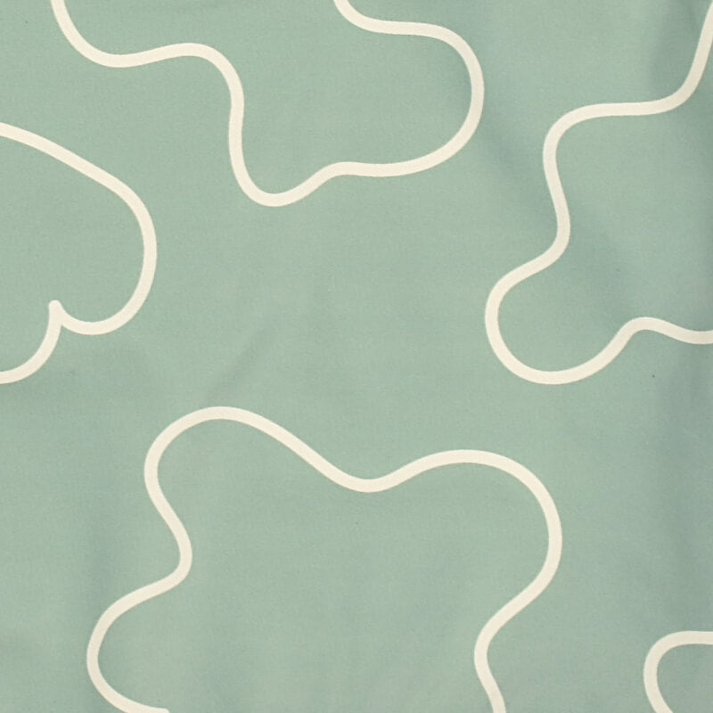 Beaba 2 in 1 Bib w/Removable Sleeves - Sage green