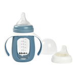 2 in 1 Glass Baby Bottle