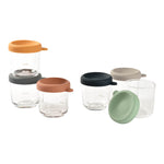 250ml Glass Containers - 6 Pack