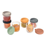 250ml Glass Containers - 6 Pack