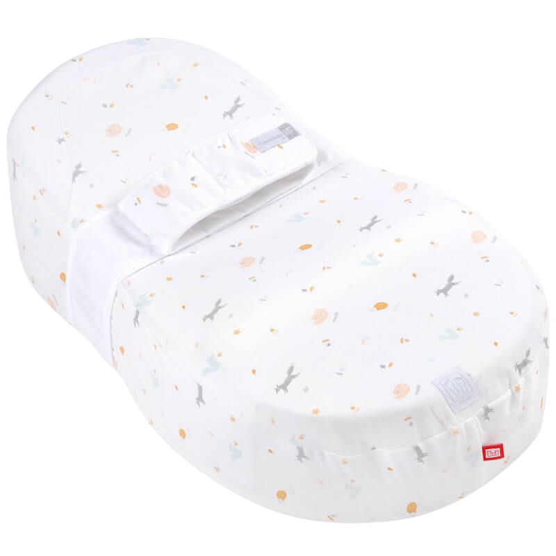 Red Castle | Cocoonababy Nest with Fitted Sheet