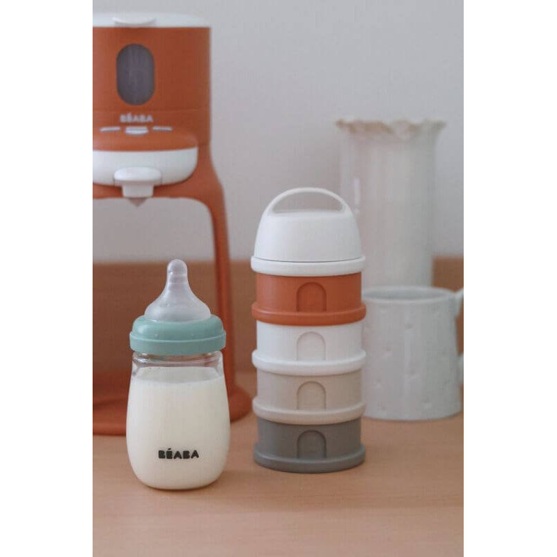 Beaba Formula & Snacks Container - Terracotta